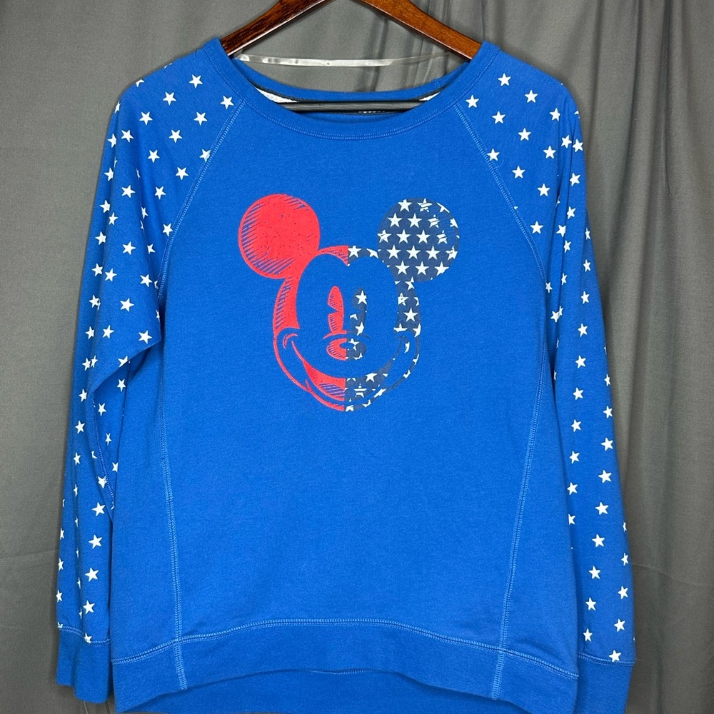 Mickey Mouse Disney Parks Blue and Gray Apparel